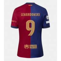 Barcelona Robert Lewandowski #9 Hjemmedrakt 2024-25 Kortermet